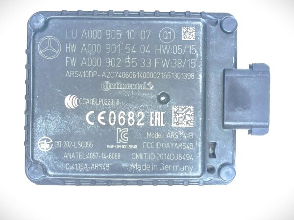 A0009051007 Mercedes Benz E300 CLS Collision Warning Radar Sensor OEM 2017 2020